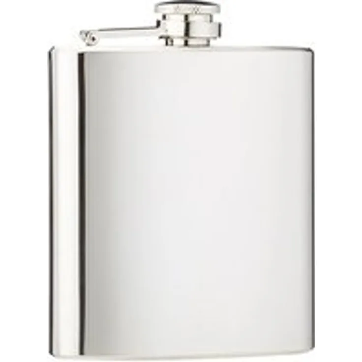 Relags Poliert Flachmann, Silber, 120 ml