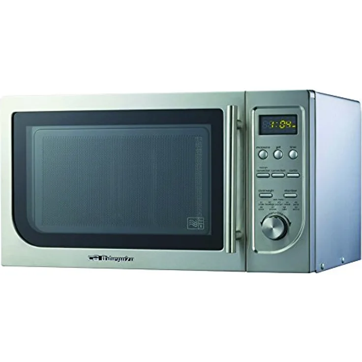 Orbegozo MIG 2525 Mikrowelle mit Grill, Standgerät, 900 Watt, 25 Liter Garraum, 8 Ebenen