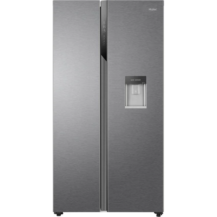 Haier HSR3918EWPG Side-by-Side-Kühlschrank, freistehend, silber, NoFrost, Wasserspender, Wassertank, Schnellgefrieren, Breite 90.8 cm – Bild 2