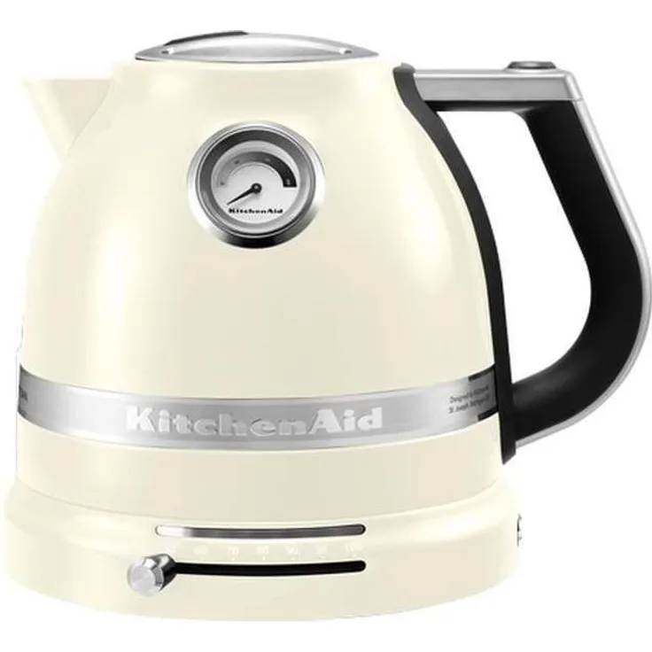 KitchenAid Artisan 5KEK1522EAC Wasserkocher, 2400 Watt, 1,5 l Volumen Crème, Serie: 5KEK1522