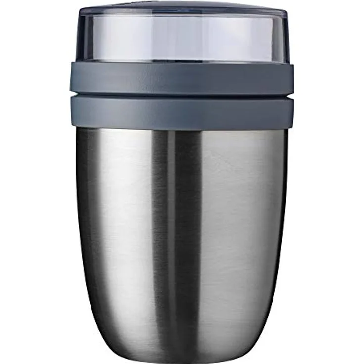 MEPAL thermo lunchpot ellipse - gebürstet