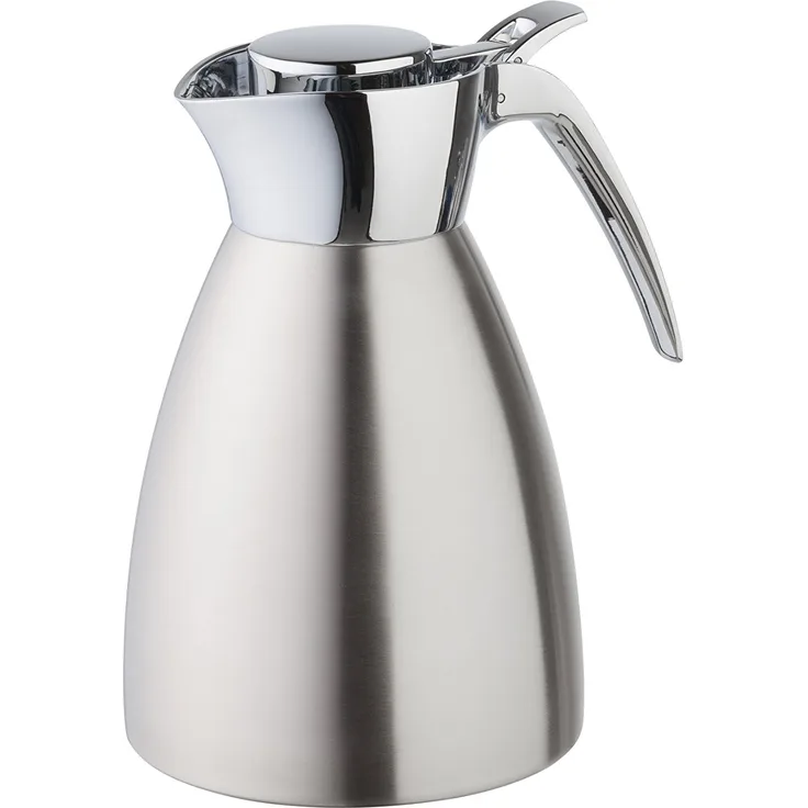 Helios Supreme Edelstahl-Isolierkanne, matt, 1 Liter