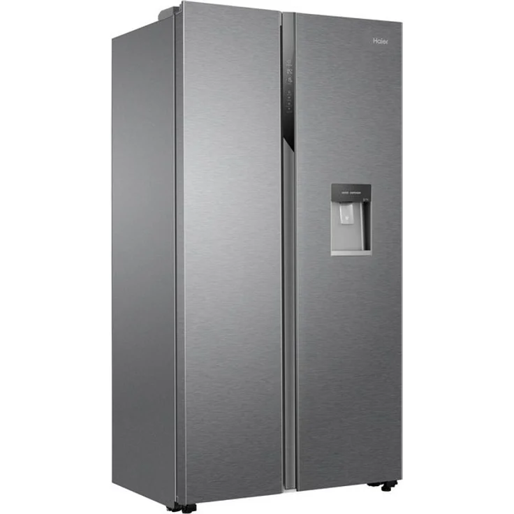 Haier HSR3918EWPG Side-by-Side-Kühlschrank, freistehend, silber, NoFrost, Wasserspender, Wassertank, Schnellgefrieren, Breite 90.8 cm – Bild 5