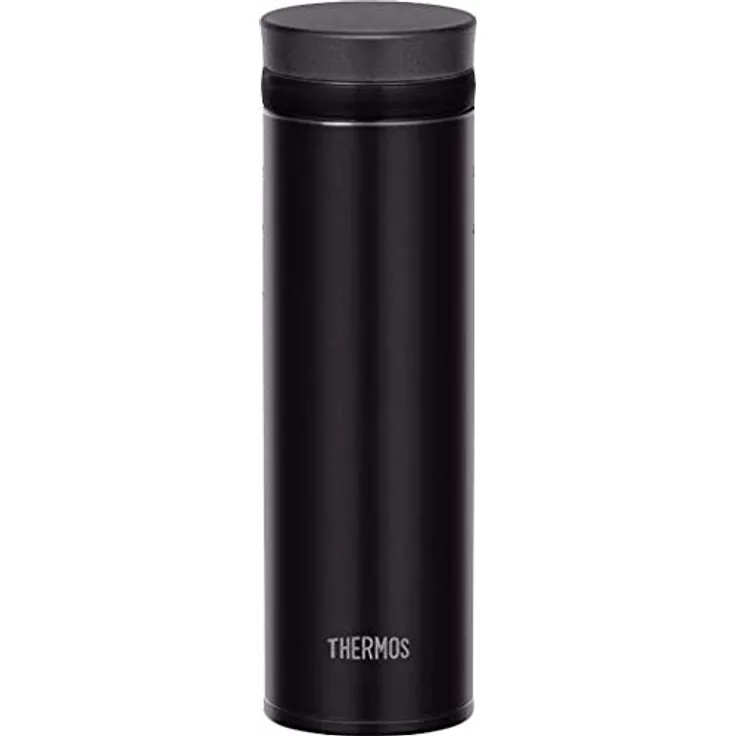 Thermos Super Light Reisebecher, Edelstahl, Mattes schwarz, 470ml