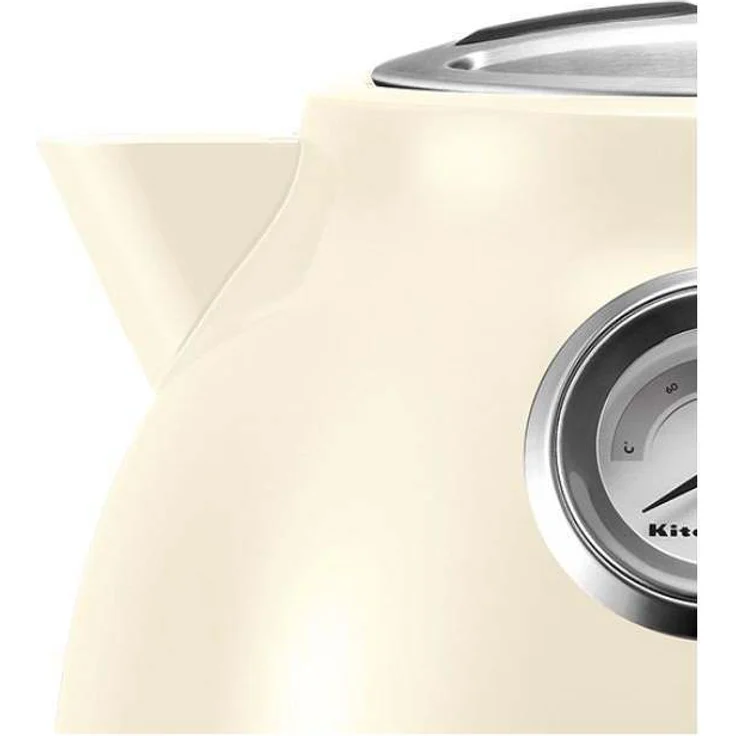 KitchenAid Artisan 5KEK1522EAC Wasserkocher, 2400 Watt, 1,5 l Volumen Crème, Serie: 5KEK1522 – Bild 2