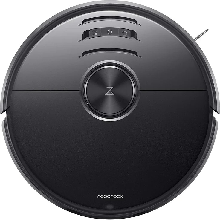 Roborock S6 MaxV Saugroboter mit Wischfunktion, 180 min Akkubetrieb, 2.500 Pa Saugleistung, App- & Sprachsteuerung, Raumerkennung, schwarz - Preisvergleich – Bild 2
