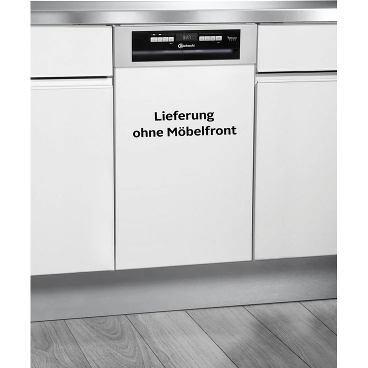 Bauknecht BSBO 3O23 PF X, Geschirrspüler, E, Geräuschemissionsklasse B, Geräuschemissionen 43 Dezibel – Bild 1