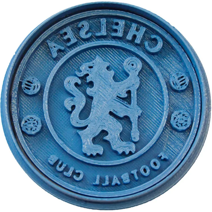 Cuticuter Chelsea Fußball-Ausrüstung für Kekse, Blau, 8 x 7 x 1,5 cm