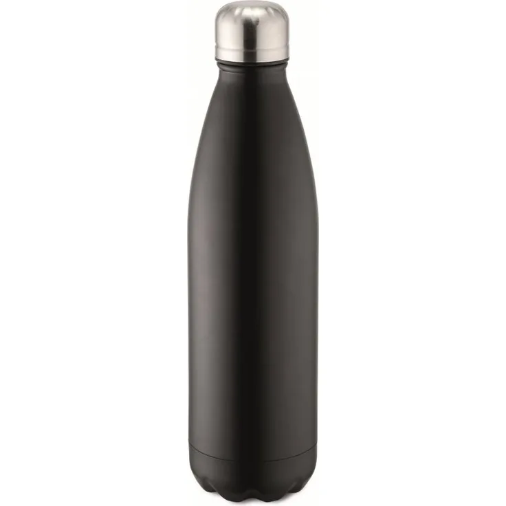 Weis Thermoflasche schwarz vakuumisoliert 500ml 12979
