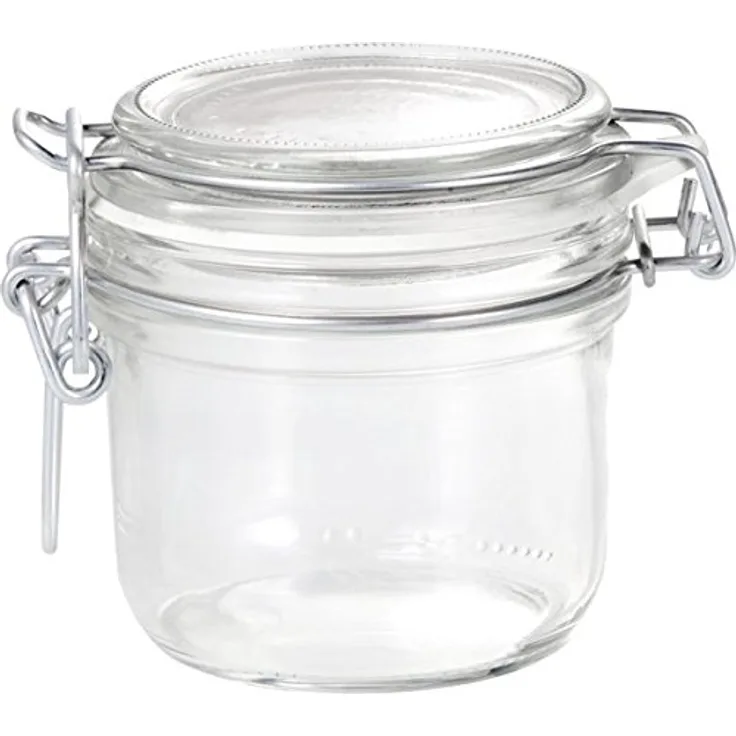 Bügelverschlussgläser mit Glasdeckel - Füllmenge: 200 ml - Bormioli Rocco