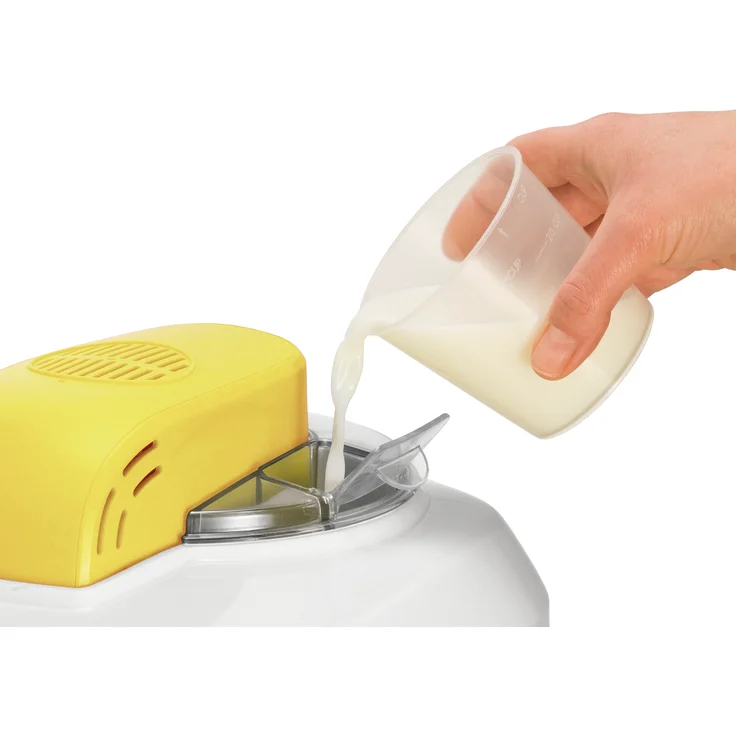 Unold 48879 Eismaschine mit Kompressor, weiß, 1 Liter, 3 Programme, 135 Watt – Bild 5