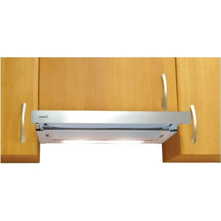 Cata TF-2003 Duralum 2017305 Dunstabzugshaube, C, Abluft und Umluft, Breite 60 cm, 2 Gebläsestufen
