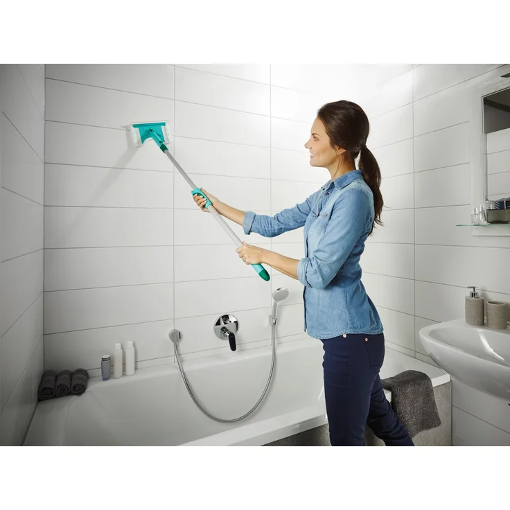 Leifheit Badwischer Bath Cleaner Telescope 110 cm, 41700 – Bild 5