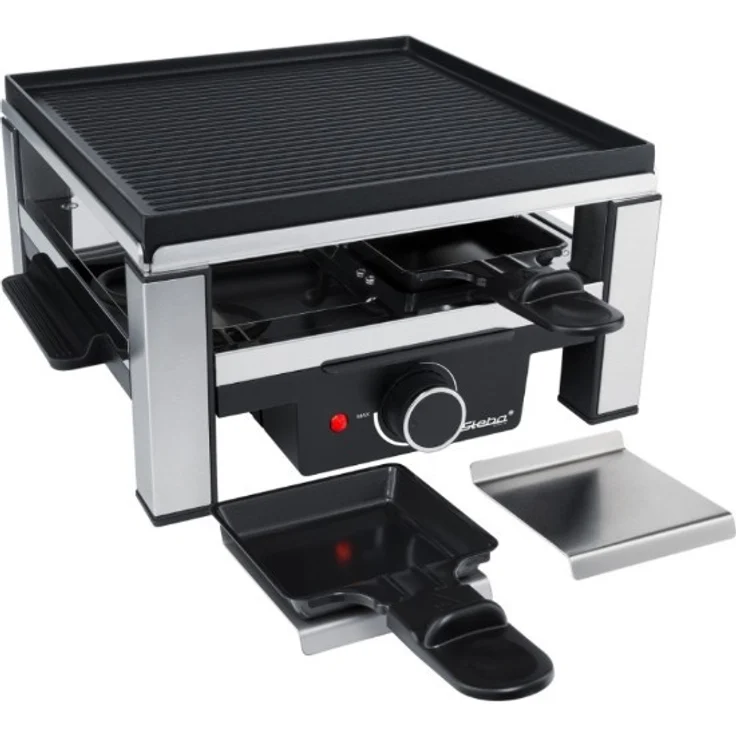 Steba RC 104 Raclette-Grill, 4 Pfännchen, 900 Watt – Bild 1