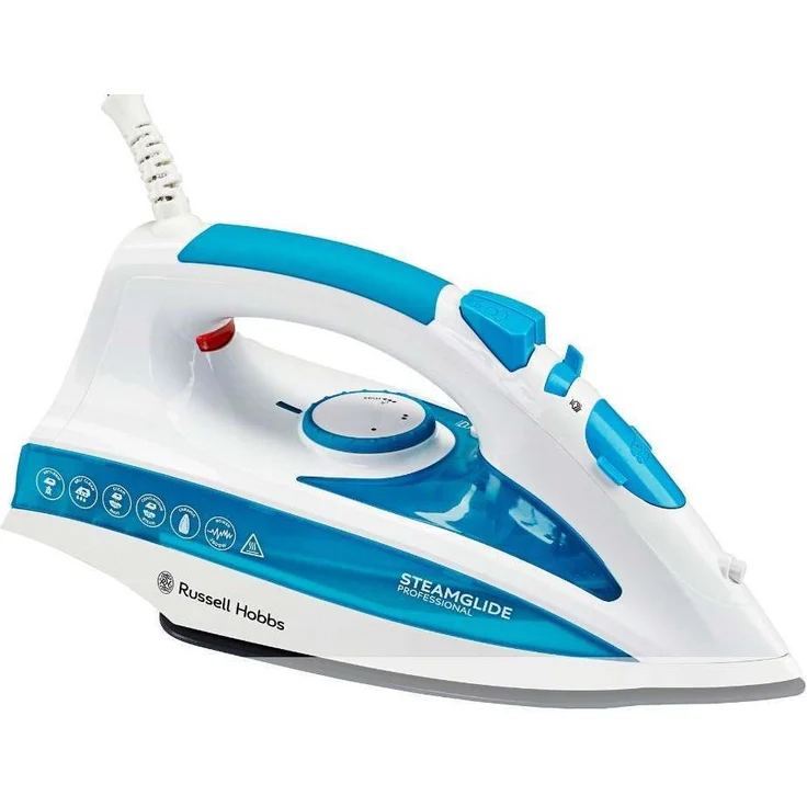 Russell Hobbs Dampfbügeleisen Supreme Steam Pro (2600 Watt, 140 g-min Extra-Dampfstoß, Keramik-Bügelsohle, Selbstreinigungs- & Sprühwasserfunktion, Tropfstopp, Vertikaldampf), Bügeleisen 20562-56 – Bild 1