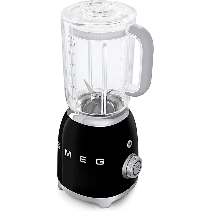 Smeg BLF01BLEU Standmixer, 800W, 1,5 L, 5 Geschwindigkeiten, schwarz – Bild 4