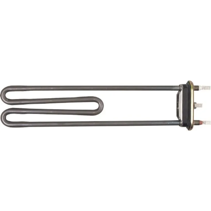 Alternativ Heizung mit Loch für NTC, Leistung: 2000 Watt Tauchlänge ab Flansch: 300 mm, Befestigungsmaße: 70 x 18mm wie Original Nr: 263726, passend für: Bosch und Siemens Geräte