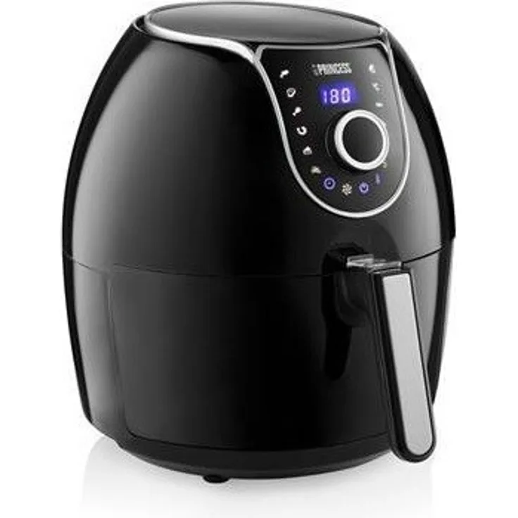 Princess Heißluft-Fritteuse 182055 Aerofryer XXL Timer, LCD-Display, Program...