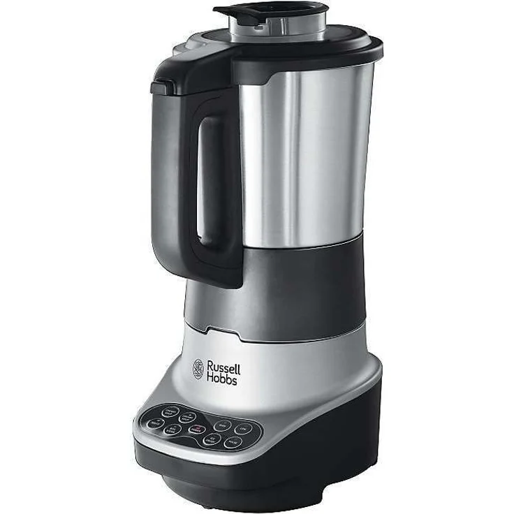 Russell Hobbs Standmixer mit Kochfunktion, 8 Kochprogramme, 1,75l Fassungsvermögen Kaltgertränke & 1,4l Heißgetränke, Kochen & Dünsten, elektrischer Schongarer Soup & Blend 21480-56 – Bild 1