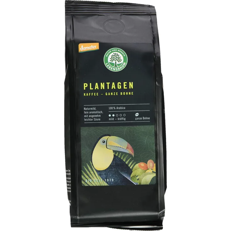 Lebensbaum Plantagen Kaffee, Bohne, 250 g