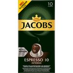 Jacobs Espresso 10 Intenso, Kaffeekapseln, Nespresso Kompatibel, Kaffee, 100 Kapseln, á 5.2 g
