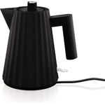 Alessi MDL06-1 B elektrischer Wasserkocher,  1 Liter, Harz, schwarz