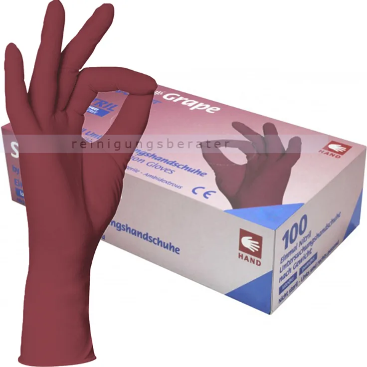 Ampri Nitrilhandschuhe Style Grape L