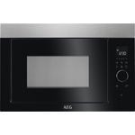 AEG MBE2657DEM 60cm Kombi-Mikrowelle mit Grill, Einbaugerät, Touch-Bedienung, Display mit Uhr