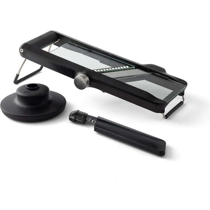 Chef'n 5255883KC Glashobel mit 3 Schneidklingen in Geschenkbox, plastik