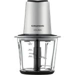 Grundig CH 8680 Multi-Zerkleinerer, 1 L Glas, Delisia, Edelstahl, 1 Liter