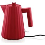 Alessi MDL06-1 R Elektrischer Wasserkocher, 1 Liter, aus thermoplastischem Harz, rot