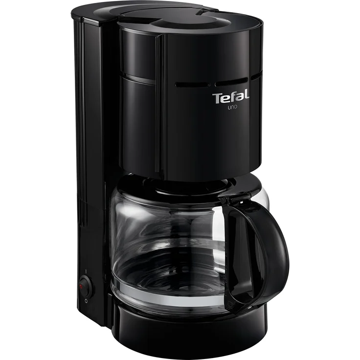 Tefal Uno CM1218 Filterkaffeemaschine (1,1 Liter) schwarz – Bild 1