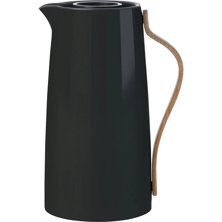 Stelton Emma Kaffee 1.2 L. -schwarz Isolierkanne, Kunststoff, 15.5 x 13 x 26 cm – Bild 1