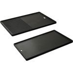 Enders Grillplatte »Switch Grid 1-2«, Gusseisen, (1-St), Gusswendeplatte