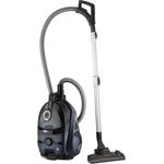 Fakir Filter Pro Bodenstaubsauger beutellos, Zyklon-Sauger, 4,5 l Staubbehälter, 8-Fach Filter-Technologie, extra leise, blau, 800 W