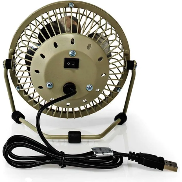 Nedis Standventilator aus Metall, höhenverstellbar, 40 cm