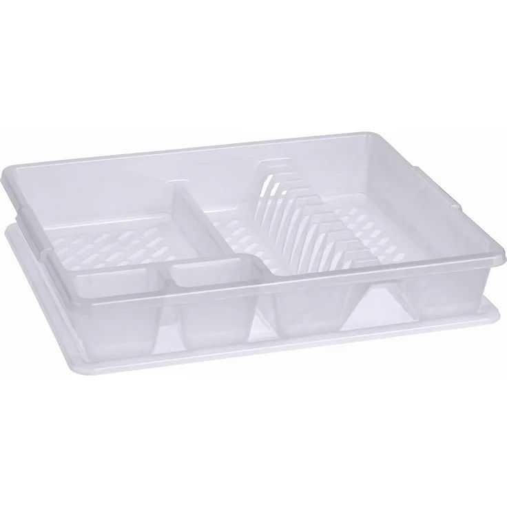 CURVER 173160 Geschirr-Abtropfständer, Polypropylen, für 12 Teller