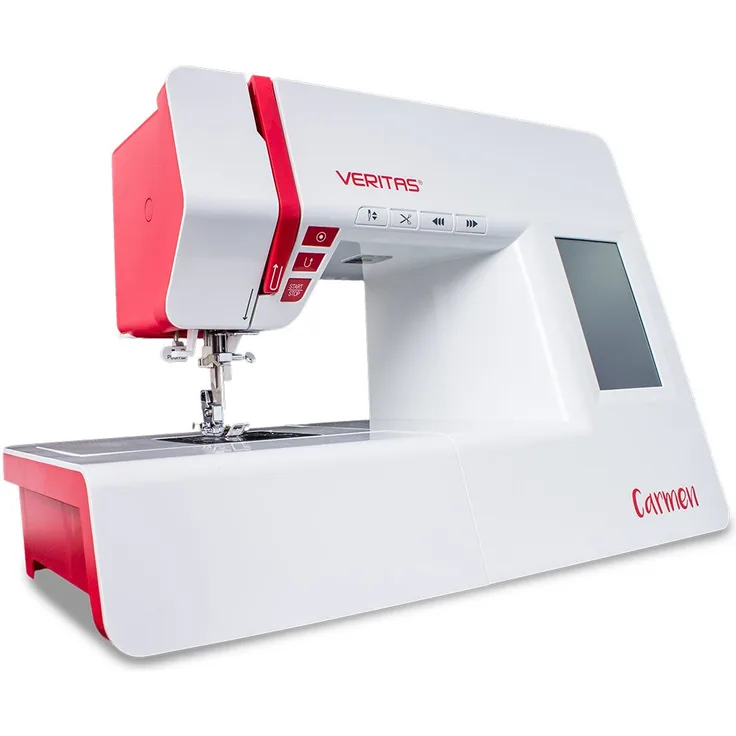 Veritas Carmen 1312  Computer-Nähmaschine, weiß