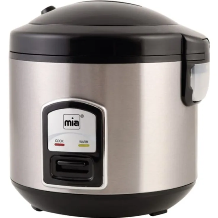 Mia RK4508 Perfect Cook Reiskocher Risottomaker Gemüsegarer Edelstahl 3in1 400W