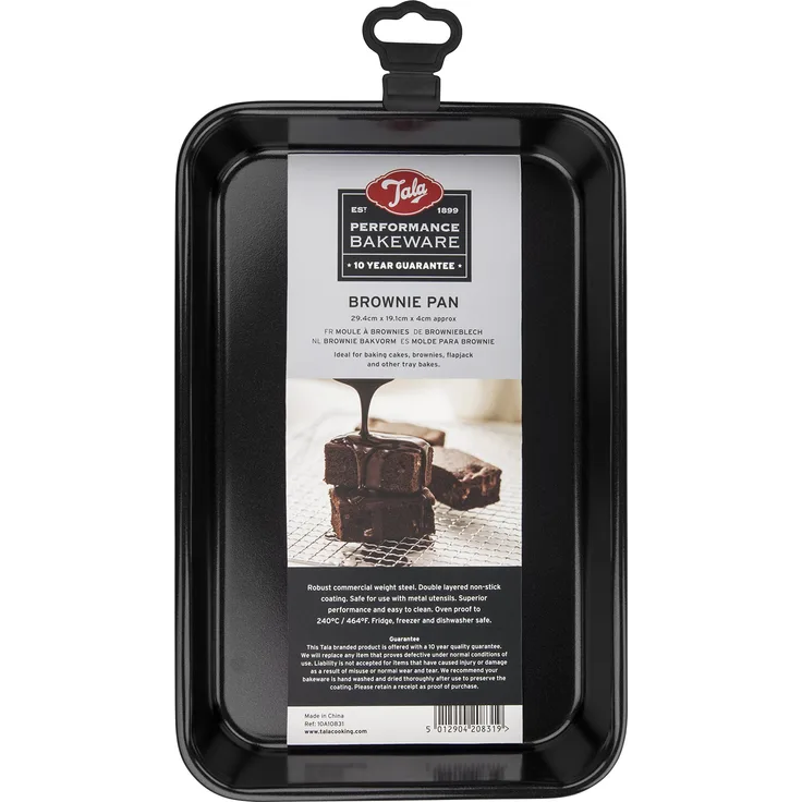 Tala Performance Brownie Pfanne, schwarz