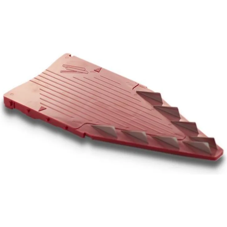 Börner Gemüsehobel Messereinschub 10mm, Kunststoff, Zubehör für V5 PowerLine rot