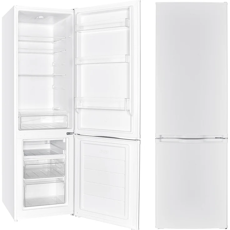 PKM KG262W-M Kühl-Gefrierkombination, freistehend, weiß, Höhe 180 cm, Energieklasse D – Bild 1