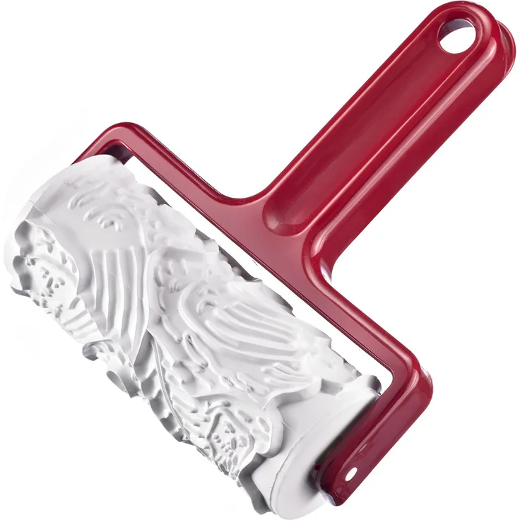 Westmark Spekulatiuswalze, Mit 7 unterschiedlichen Motiven, Kunststoff, Weiß-Rot, 32162270