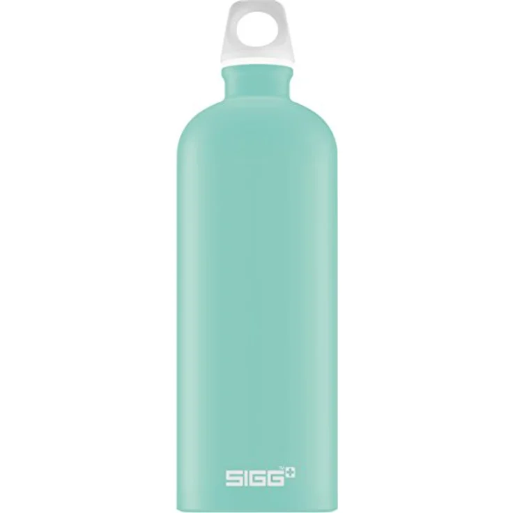 Sigg Lucid Glacier Touch, Design Trinkflasche, 1 L, Aluminium, BPA Frei, Türkis, 1.0 L – Bild 1