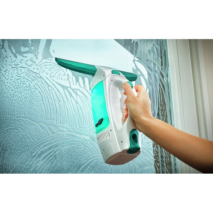 Leifheit Fenstersauger Set Dry and Clean 51000 mit 28 cm Saugdüse für 360° streifenfreie Reinigung, Fensterreiniger verwendbar bis zu 35 min, Fensterputzer mit Stand-by-Automatik und Click-System – Bild 8