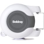 Beldray LA027016EU Doppelwäscheleine für den Innen-und Außenbereich, einziehbar, 26 m, Plastik, Weiß, 9.5 x 18.5 x 16 cm