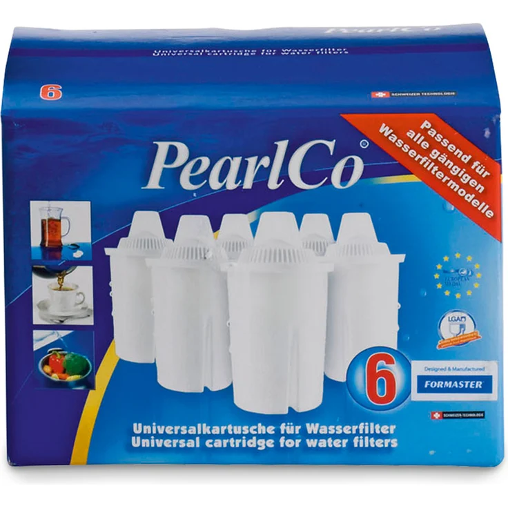 PearlCo Classic Premium Filterkartuschen 6er Pack – Bild 1