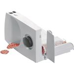 Ritter Allesschneider markant 05, elektrischer Allesschneider mit ECO-Motor, made in Germany, Kunststoff, weiß