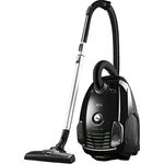 AEG VX6-2-ÖKOX Staubsauger mit Beutel (60% Recyclingmaterial, inkl. Zusatzdüsen, für Hart- und Teppichböden, 9 m Aktionsradius, ergonomischer Handgriff, 800 Watt, neue technische Version) schwarz-grün