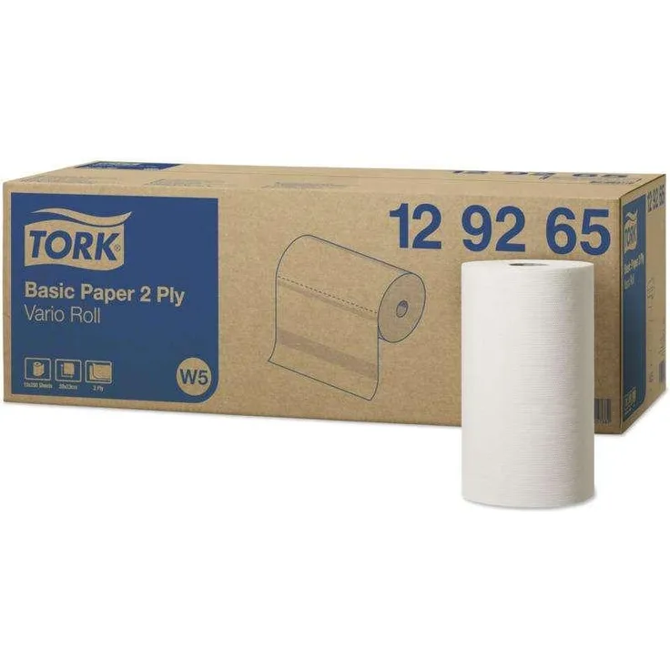 TORK Universal Wischtuch 320 Kleinrolle (10 Rollen x 55 m = 2.000 Tücher)